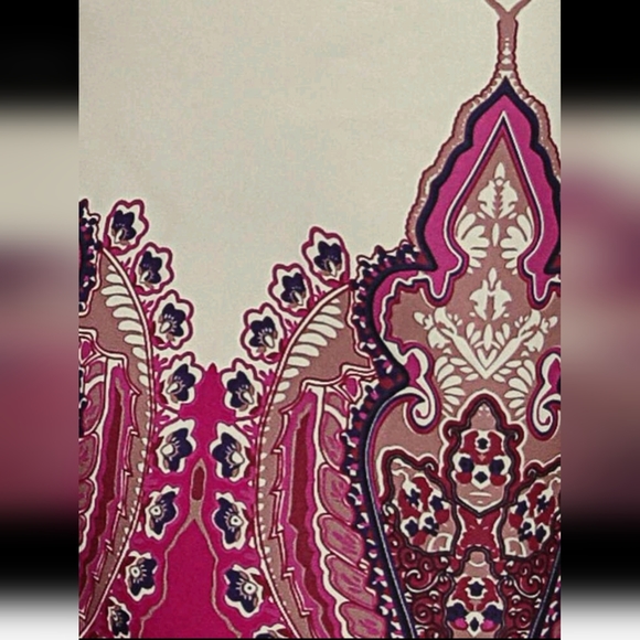 GRAPHIC PRINT PALAZZO PANTS - Picture 3 of 9